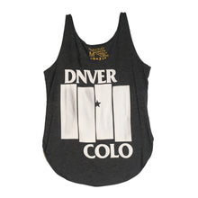 Load image into Gallery viewer, Women&#39;s DNVER COLO-Charcoal Festival Tank