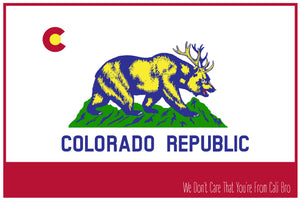 Colorado Republic Unisex 3/4 sleeve - Red