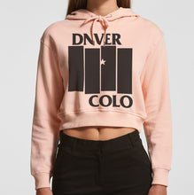 Load image into Gallery viewer, Women&#39;s DNVER COLO - Pink Crop Hoodie
