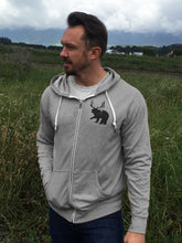 Load image into Gallery viewer, Majestic Zip Hoody - Gray